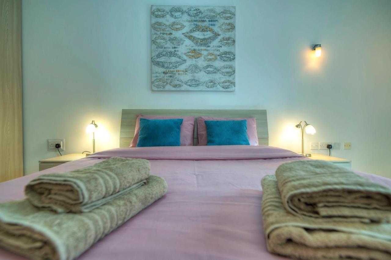 Modern 3Br Stylish & Spacious Apartment - Close To Sliema Promenade 그지라 외부 사진